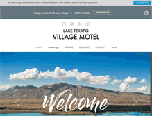 Tablet Screenshot of laketekapo.com